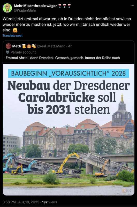Mehr zu machen