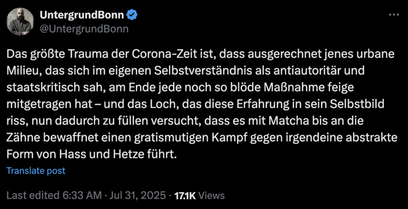 Gehirnwäsche und Trauma