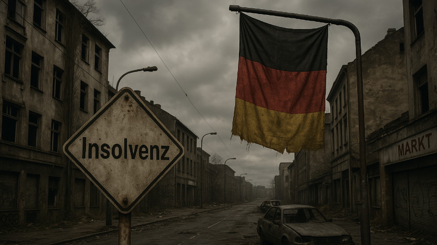 Deutschland und die Eurozone im Niedergang