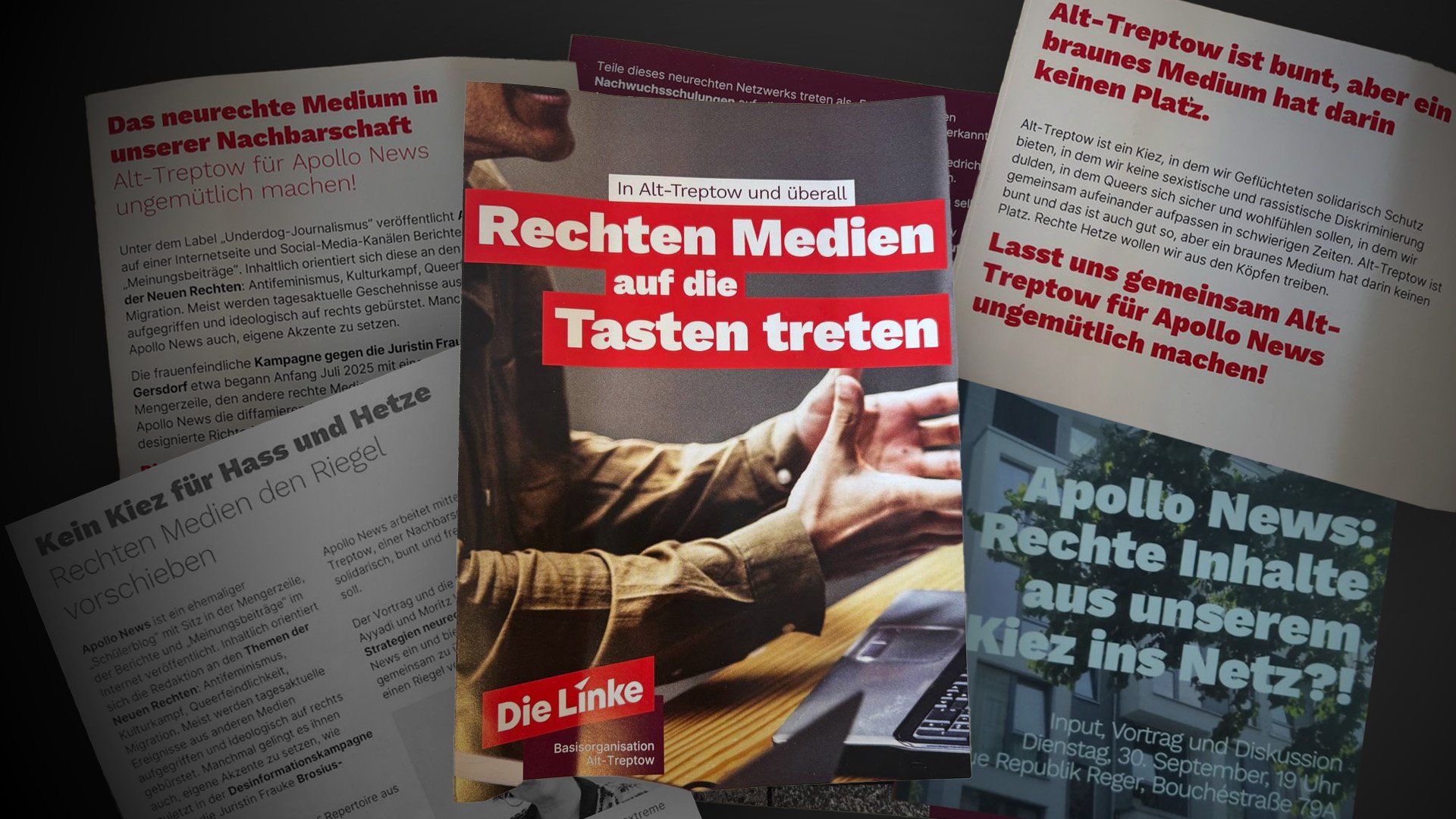„Leben unbequem machen“ - Linkspartei will Apollo News aus Redaktionsräumen in Berlin vertreiben - Apollo News