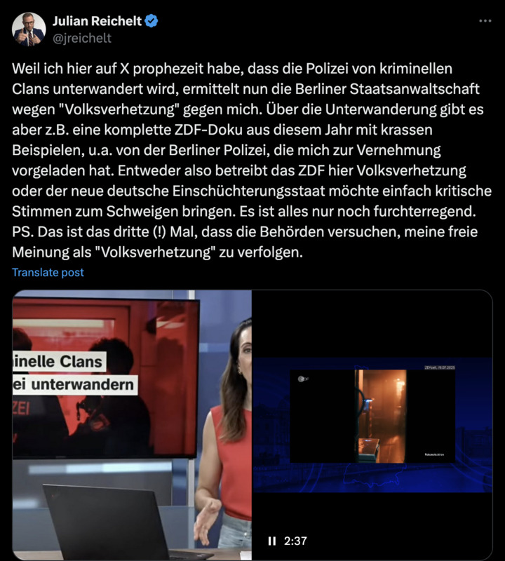 Jetzt soll Julian Reichelt geknebelt werden