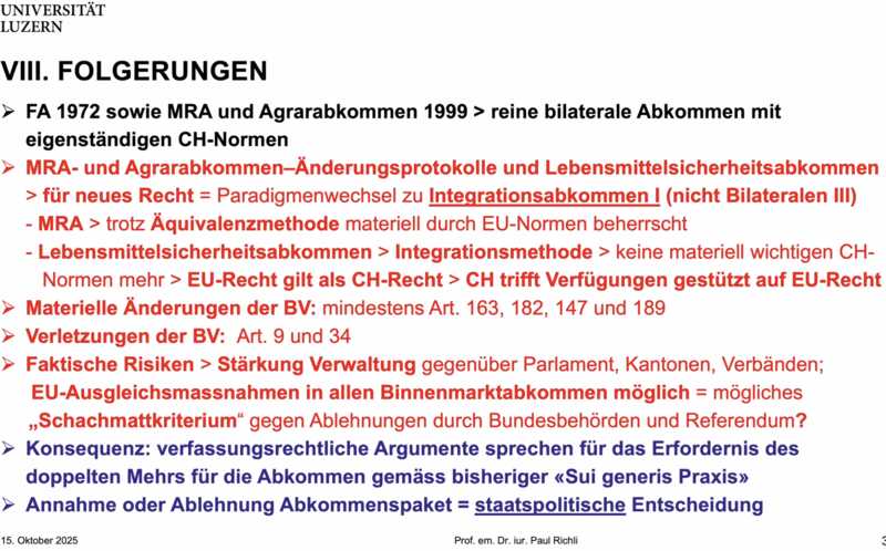 Staatsrechtliche Beurteilung Staatsrechtliche Beurteilung