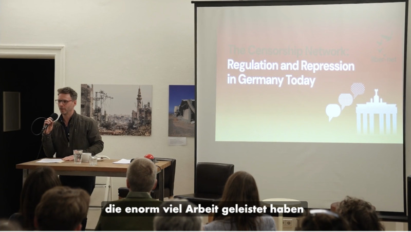 Das deutsche Zensurnetzwerk - Pressekonferenz in Berlin Das deutsche Zensurnetzwerk - Pressekonferenz in Berlin