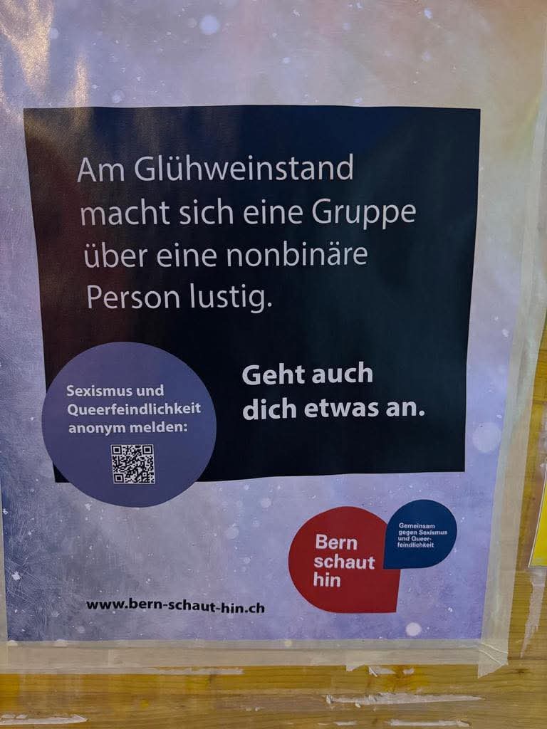Auch die Stadt Bern will nun das Denunziantentum fördern