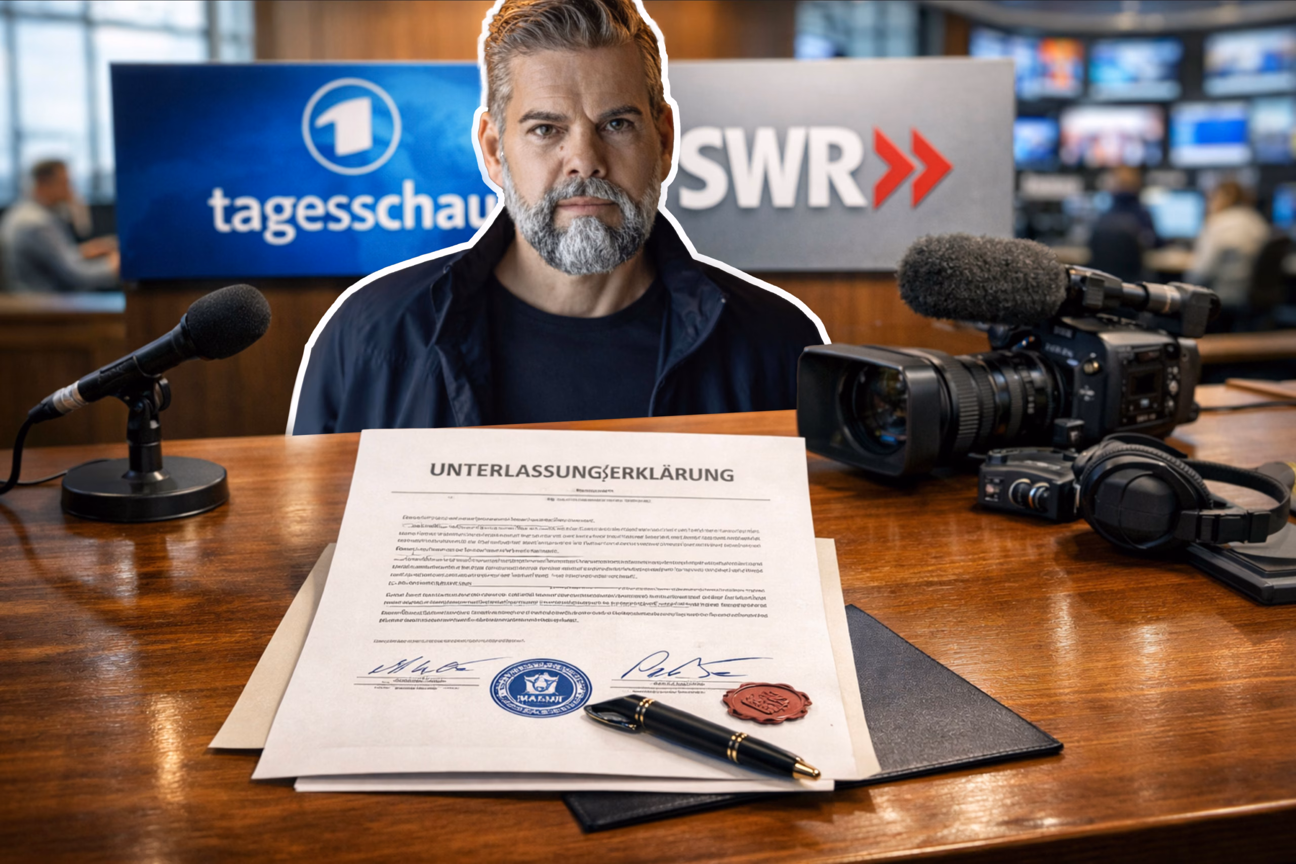 SWR und Tagesschau geben ggü. Kayvan Soufi-Siavash Unterlassungserklärung ab