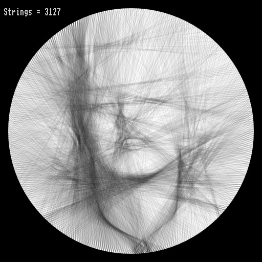 String Art, BASIC Programming Language, Richard Russell · November 7, 2025