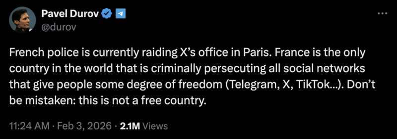 Meinungsfreiheit unerwünscht, auch in Frankreich