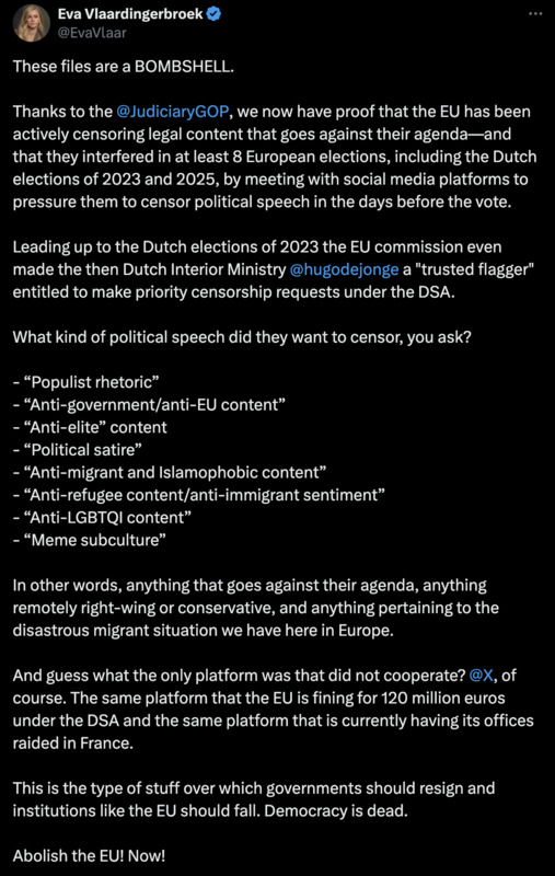 Überraschung: die EU zensiert mit dem DSA legale Inhalte, um Wahlen zu manipulieren
