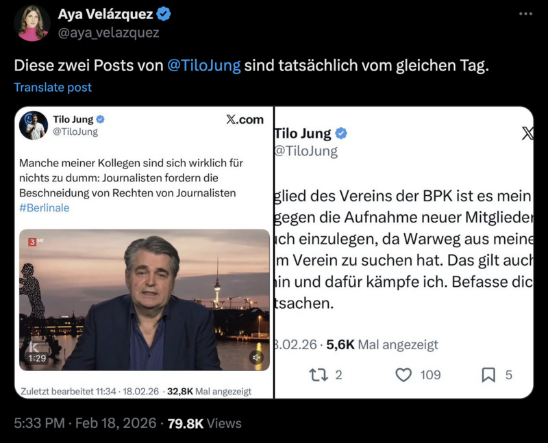 Das Schöne am Heucheln ist ja grade die Doppelmoral