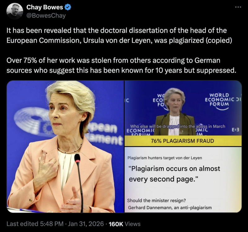 Auch Röschen hat bei der Doktorarbeit betrogen