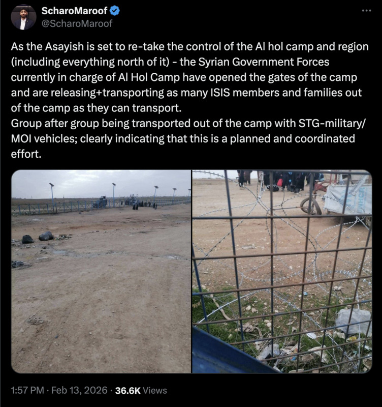 In Syrien werden nun ISIS-Kämpfer von der Al-Qaida-Regierung befreit