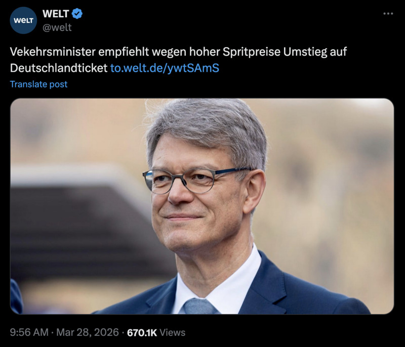 Dienstwagen mit Chauffeur