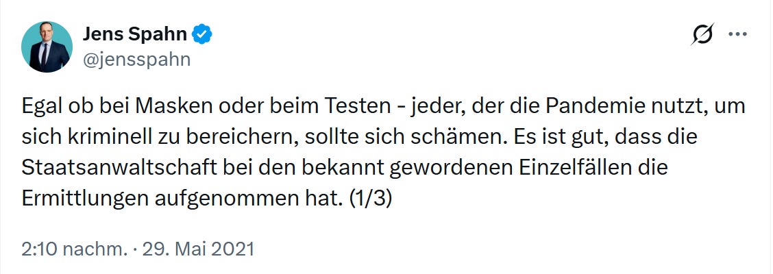 Jens Spahn - Wir werden uns viel verzeihen müssen Teil 3.2