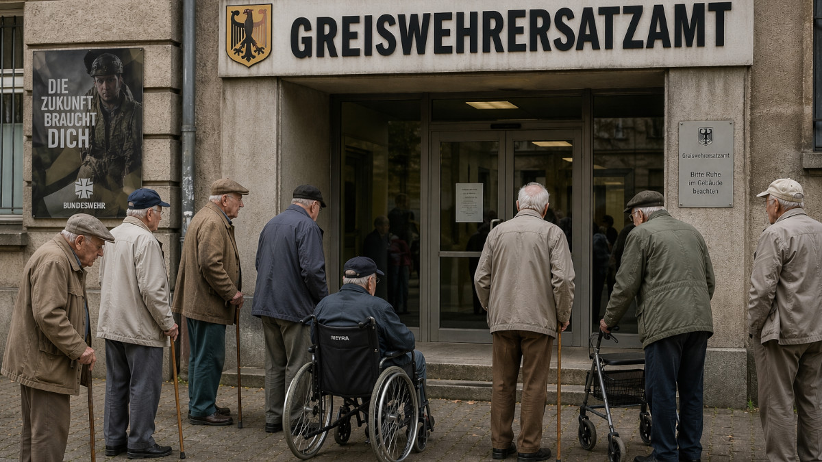 Ab ins Greiswehrersatzamt!