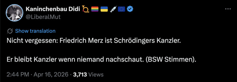 Schrödingers Kanzler