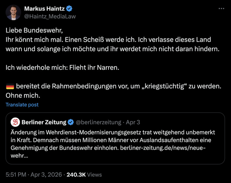 Es wollen noch nicht alle