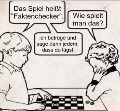 Die großen Lügen (Teil 7) – Corona VI: Faktenchecker (alias Faktenverdreher)