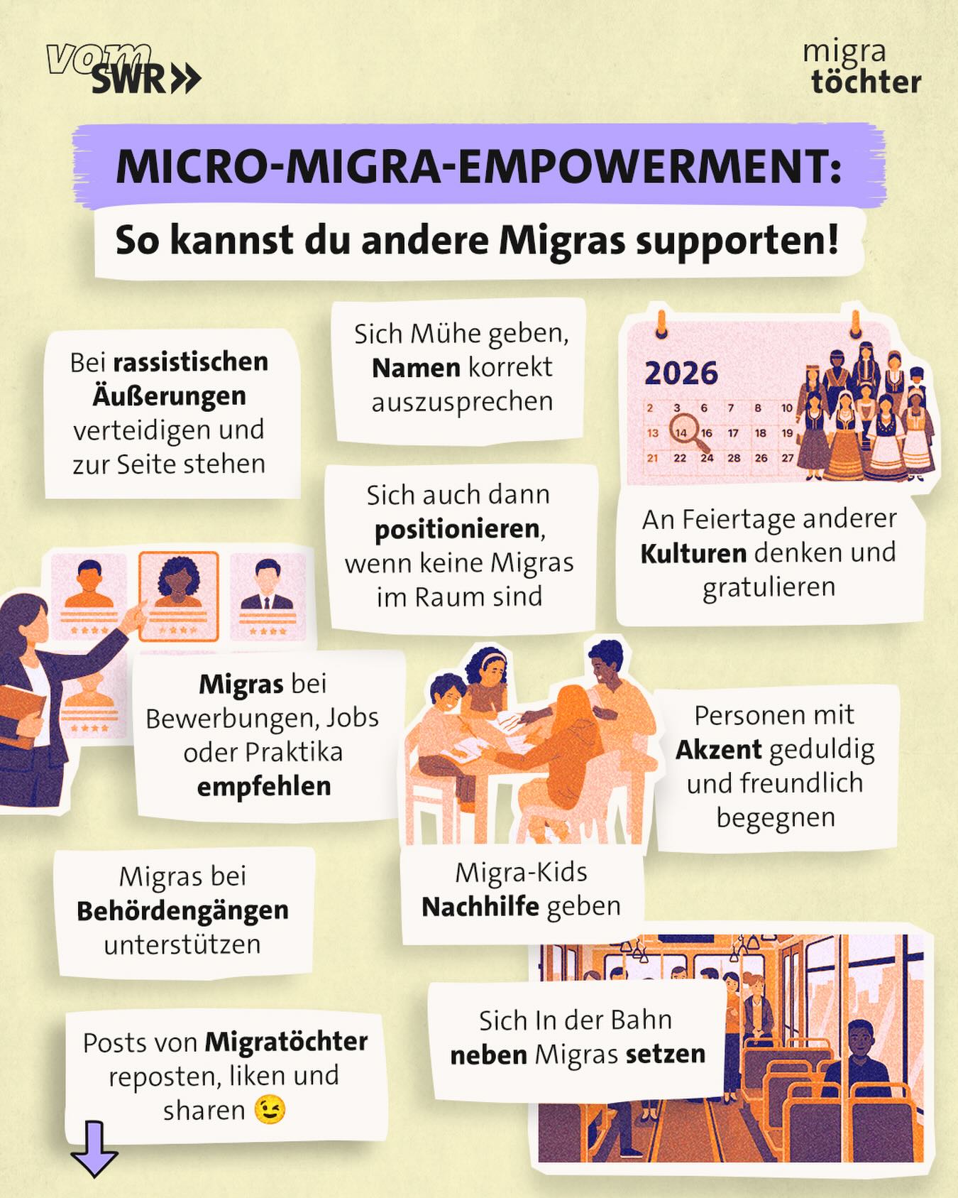 Die Rassisten vom SWR fordern in der Bahn Segregation