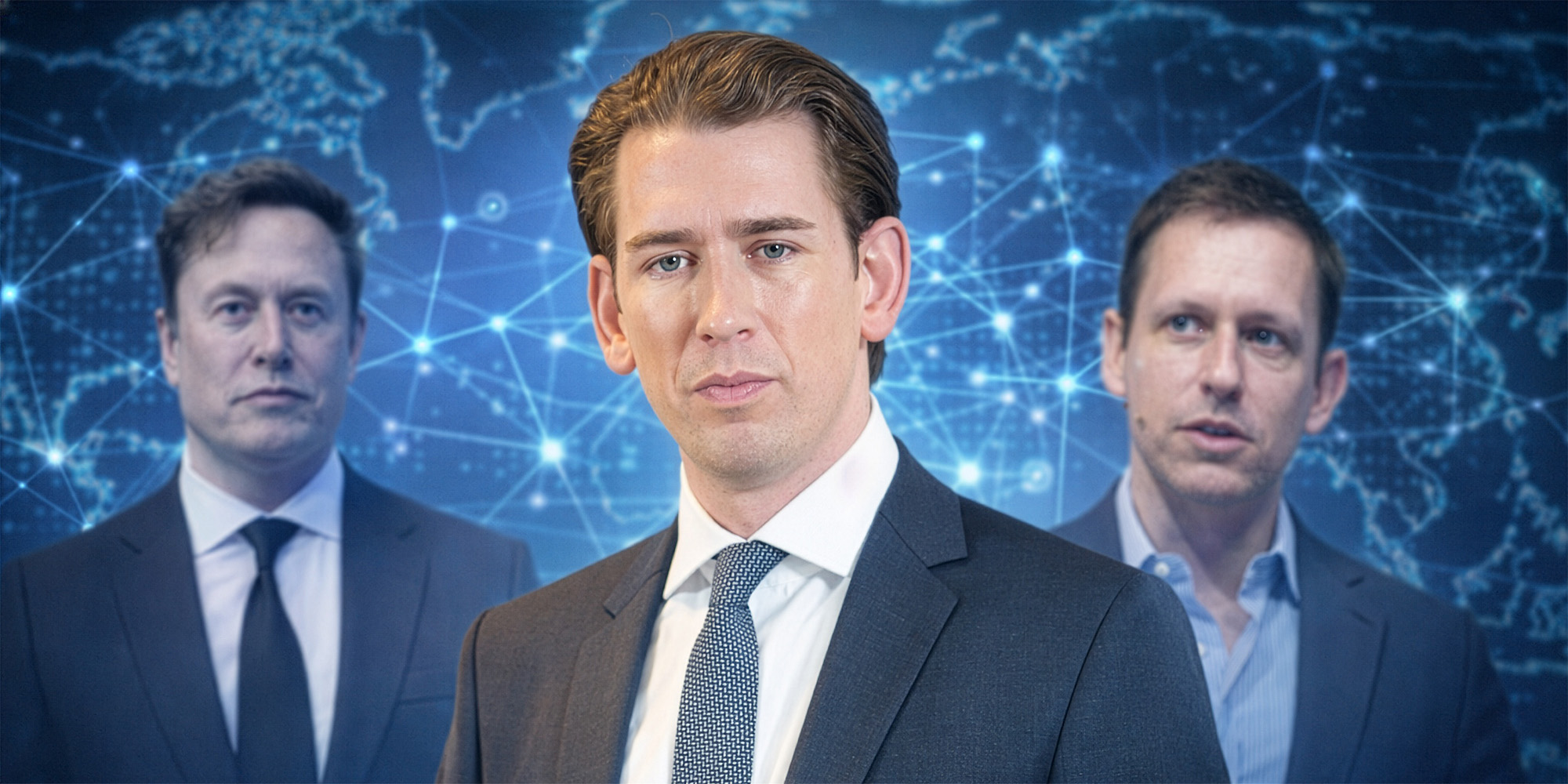 Von Peter Thiel bis Sebastian Kurz: Das Polit-Netzwerk aus Tech, Geld und Überwachungsstaat