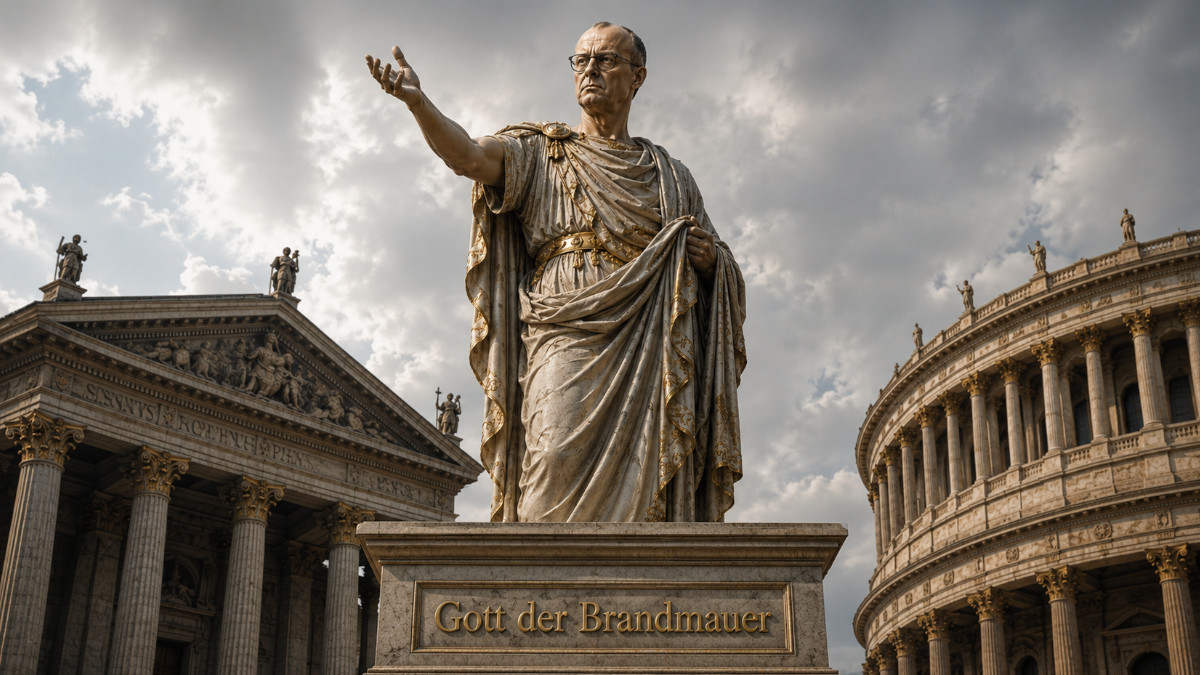 Der Gottkanzler und die Brandmauer