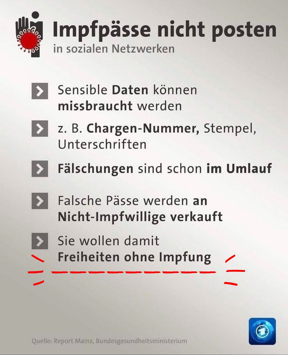Sie wollen Freiheit ohne Impfung