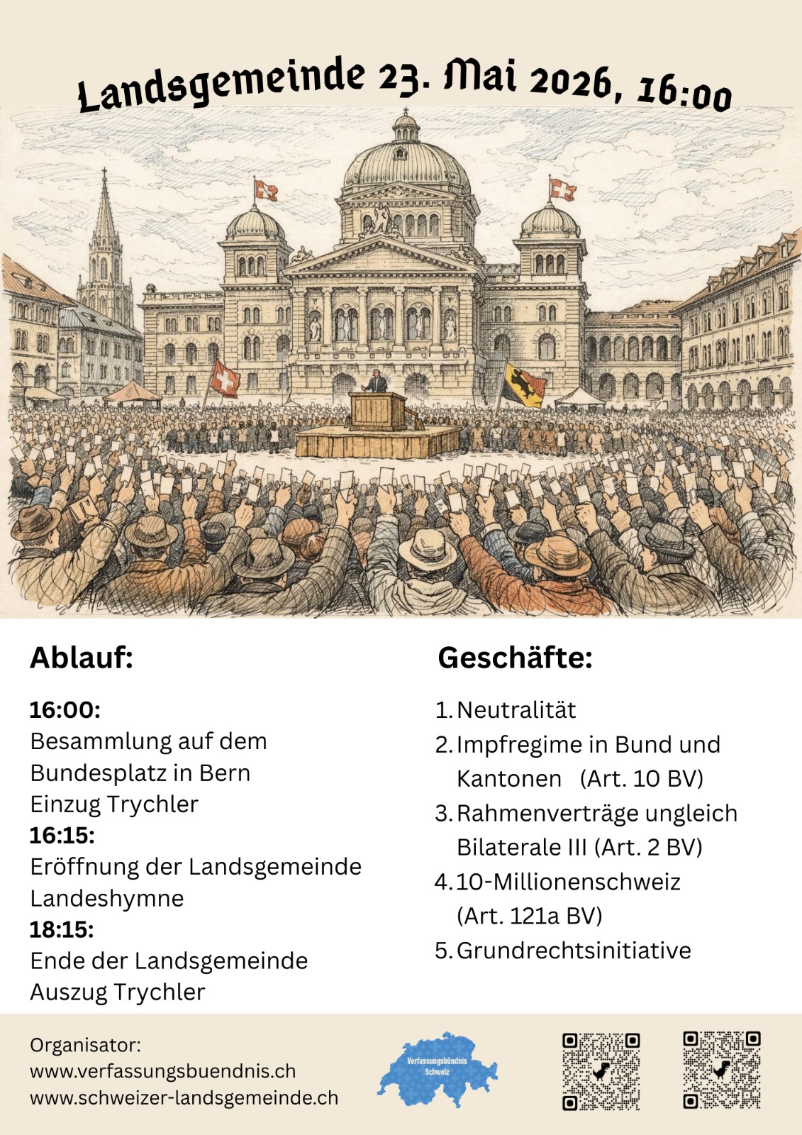 Die Schweizer Landsgemeinde 2026
