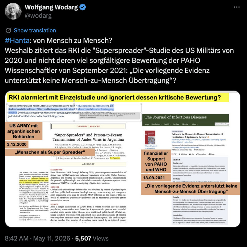 Ja, warum wohl?