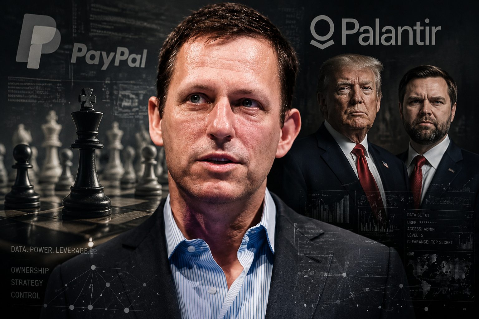 Tech-Milliardär Peter Thiel kämpft mit Vermögen aus Spionage-Software gegen die Demokratie