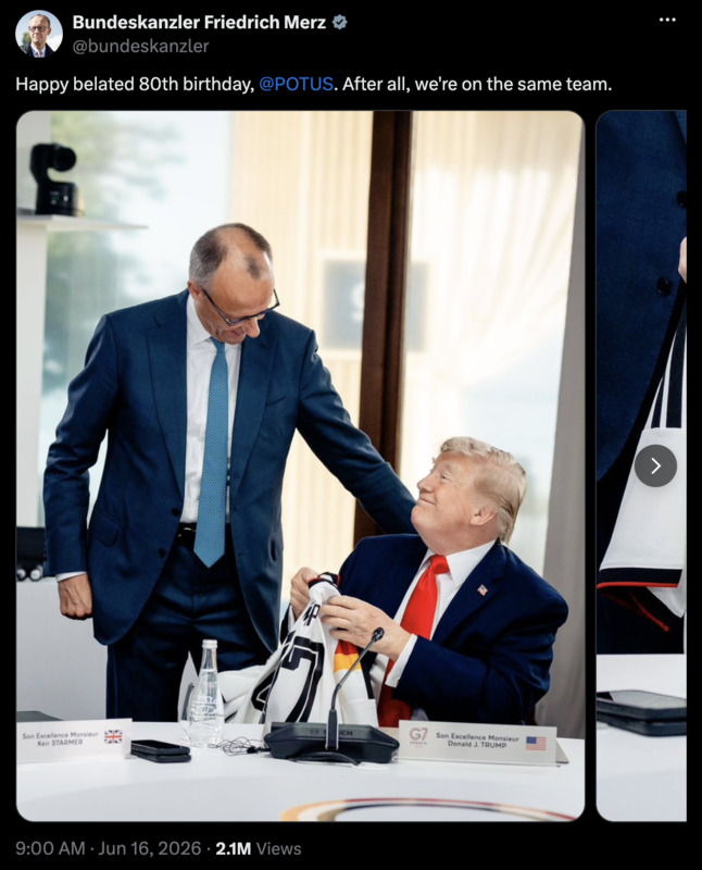 Erst hetzen, dann anbiedern, dann arschkriechen