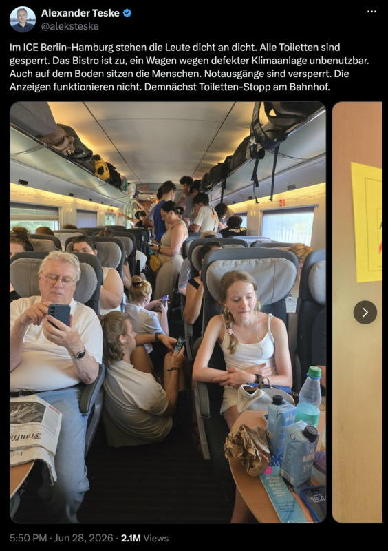 Sänk ju for träffeling wiz doitsche bahn