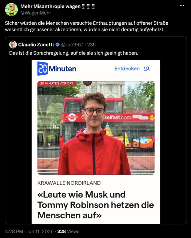 Fehlende Akzeptanz