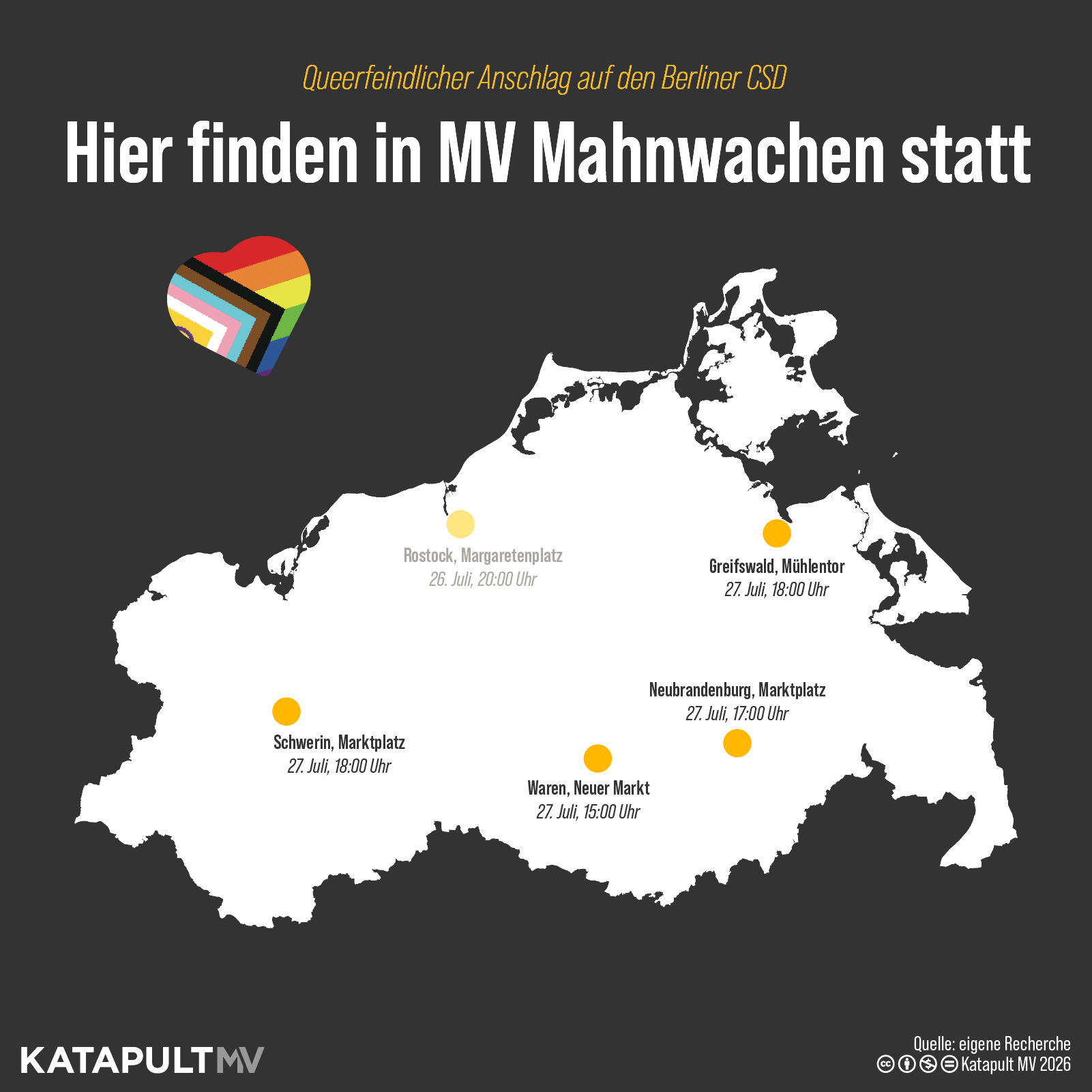 Hier finden in MV Mahnwachen statt