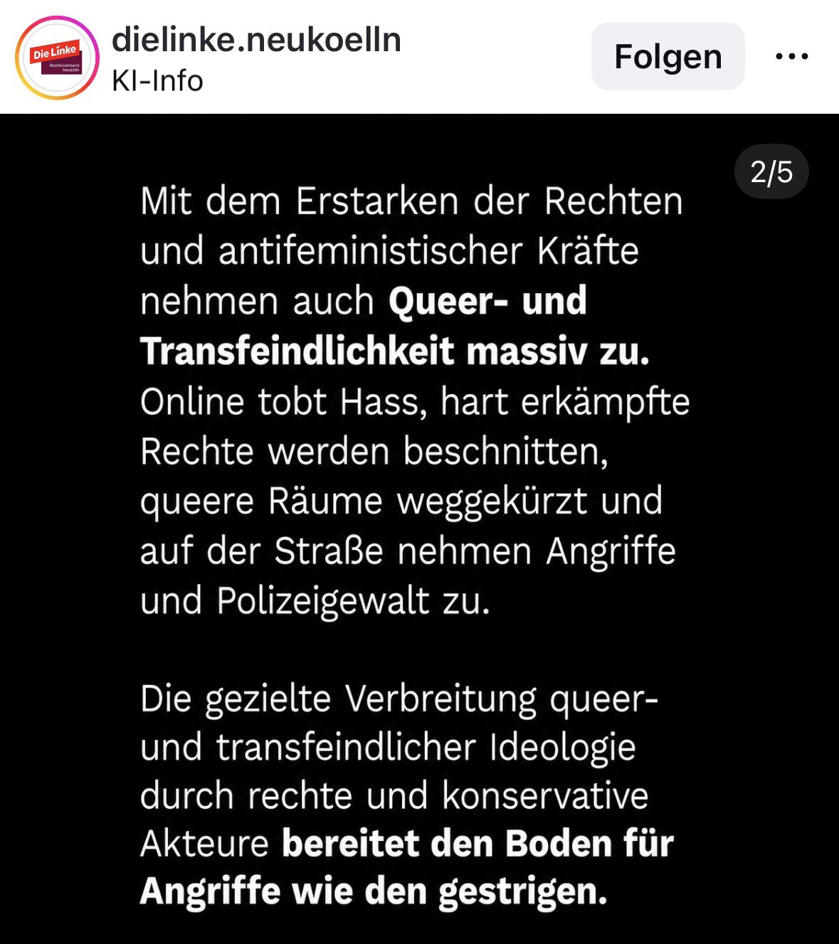 Denen hat einer ins Hirn geschissen