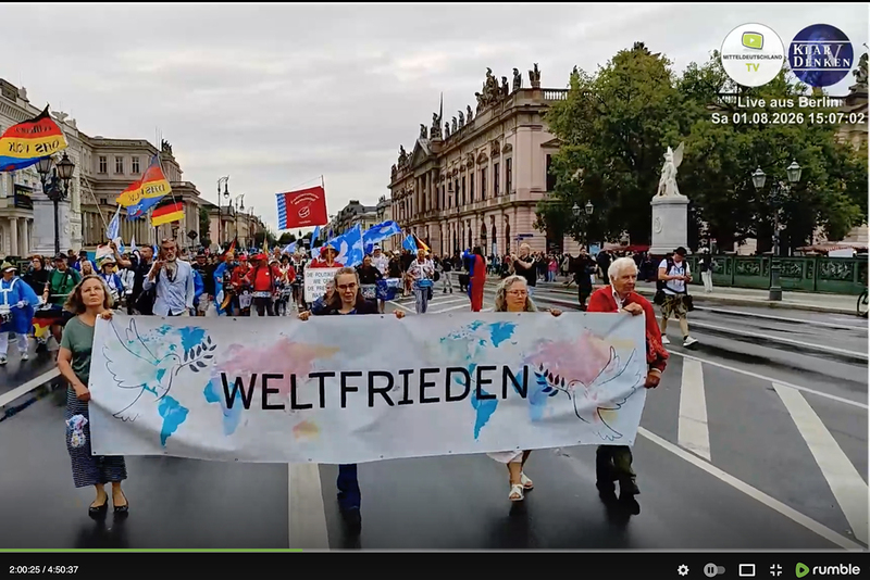 «Wir wollen Frieden» | Transition News