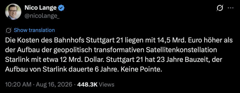 Bauprojekte im Vergleich