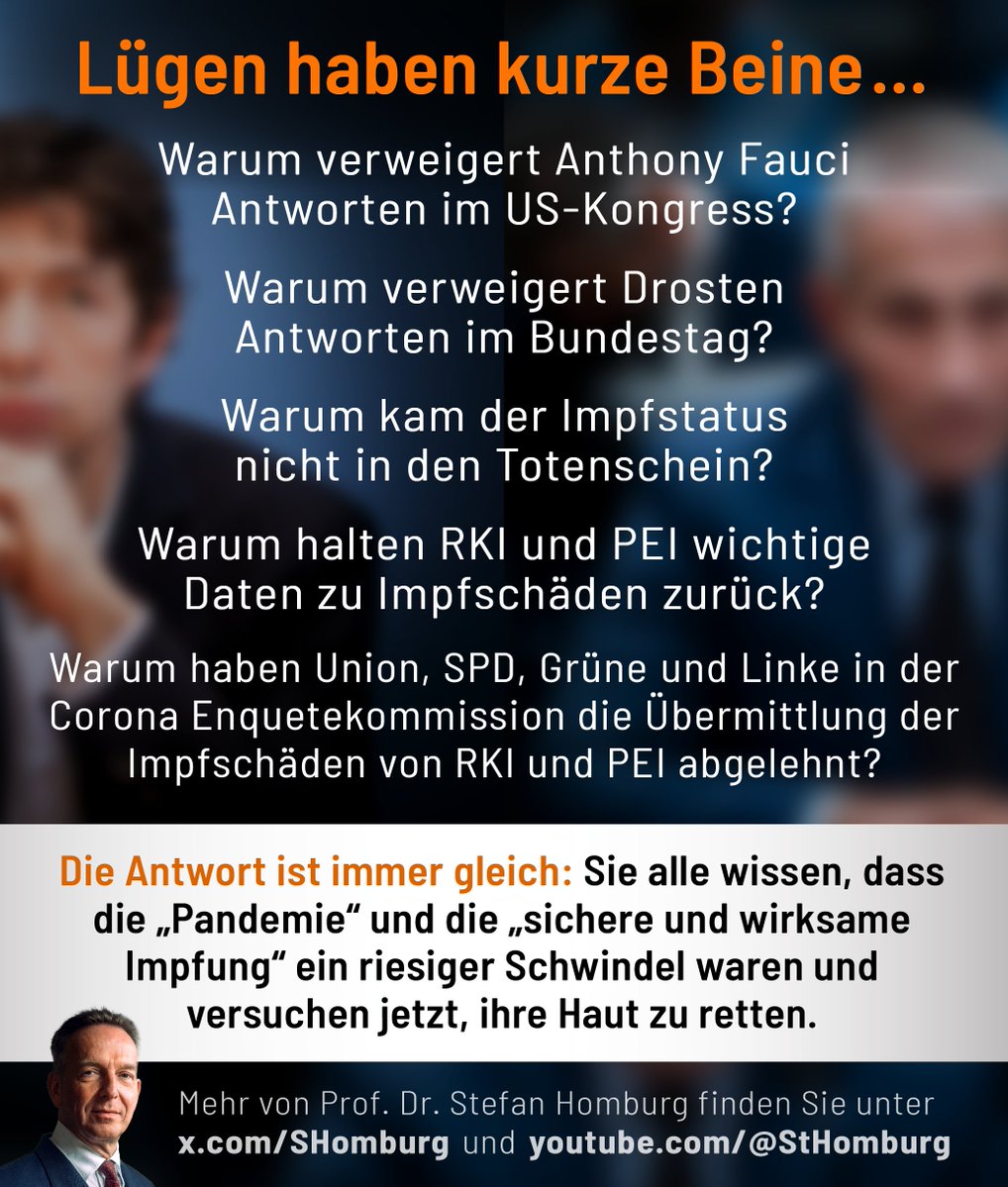 Lügen haben schlechte Zähne