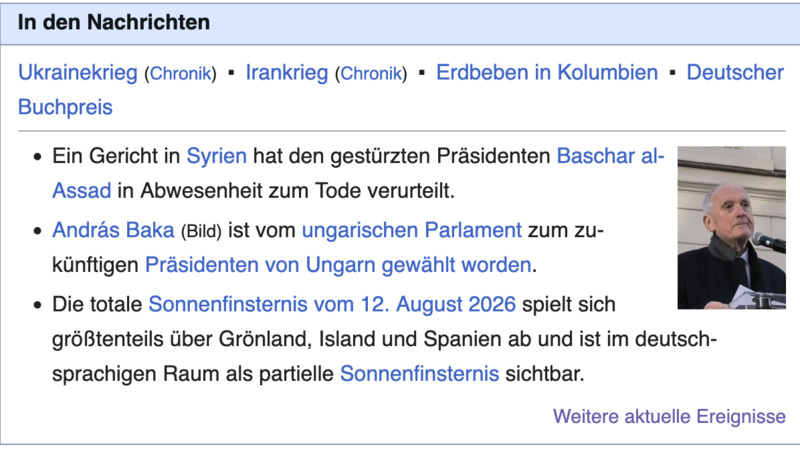 Voll geiler Humor, die Wikipedia