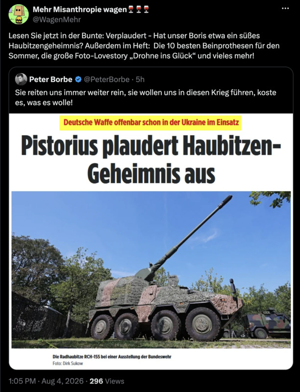 Das Haubitzengeheimnis