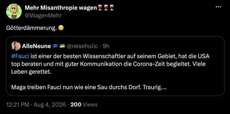 Die Betrüger vermissen ihren Chefbetrüger bereits