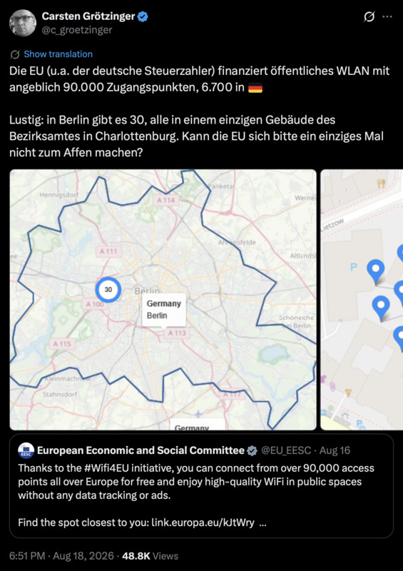 Korruption gibt es in der EU-Bürokratie in allen Farben