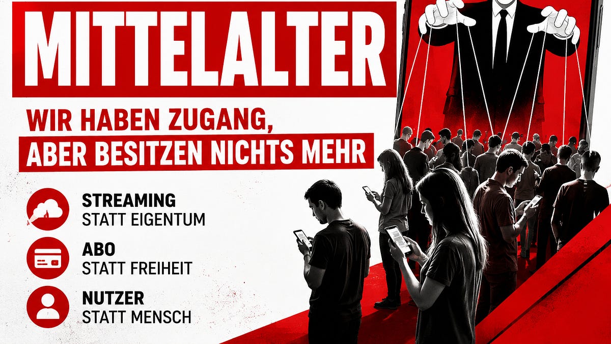 Das digitale Mittelalter: Wenn uns langsam nichts mehr gehört