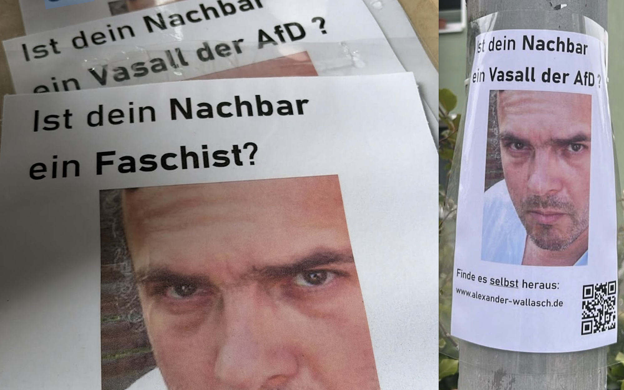 An der nächsten Laterne aufgehängt