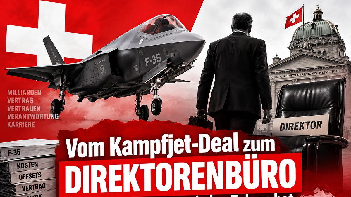 Vom Kampfjet-Deal zum Direktorenbüro Vom Kampfjet-Deal zum Direktorenbüro