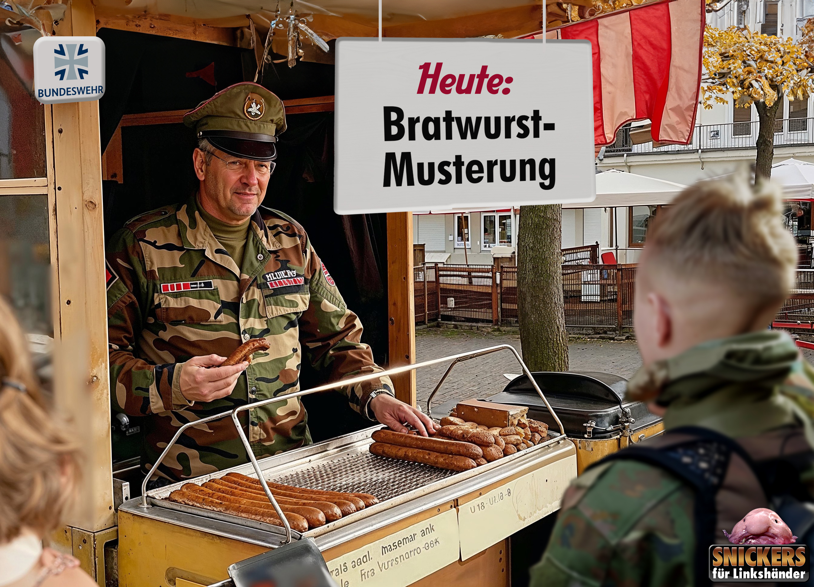 Heute Bratwurst-Musterung