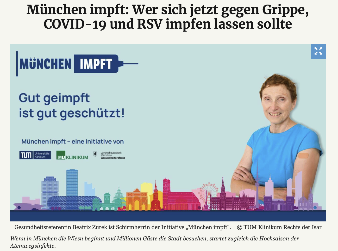 München impft mit Desinformation