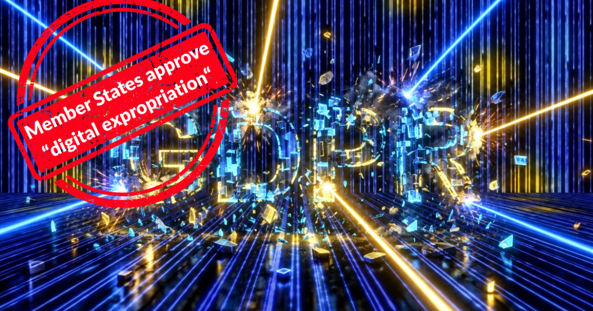 KI: EU-Mitgliedstaaten billigen „digitale Enteignung“ der Europäer zugunsten von KI-Unternehmen
