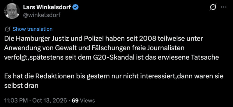 «Als die Nazis die Kommunisten holten, habe ich geschwiegen; ich war ja kein Kommunist»