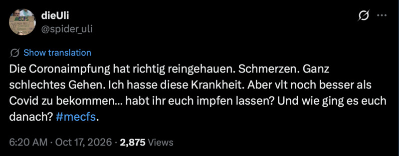 Das ist von heute…