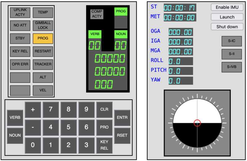 Moonjs: An Online Apollo Guidance Computer (AGC) Simulator