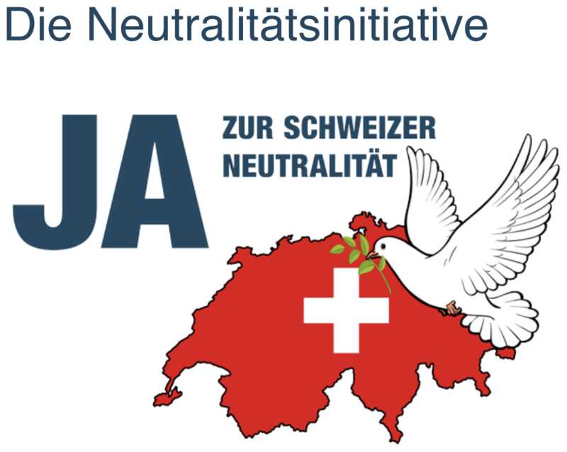 Neutralität als Chance für die Schweiz und für die Welt